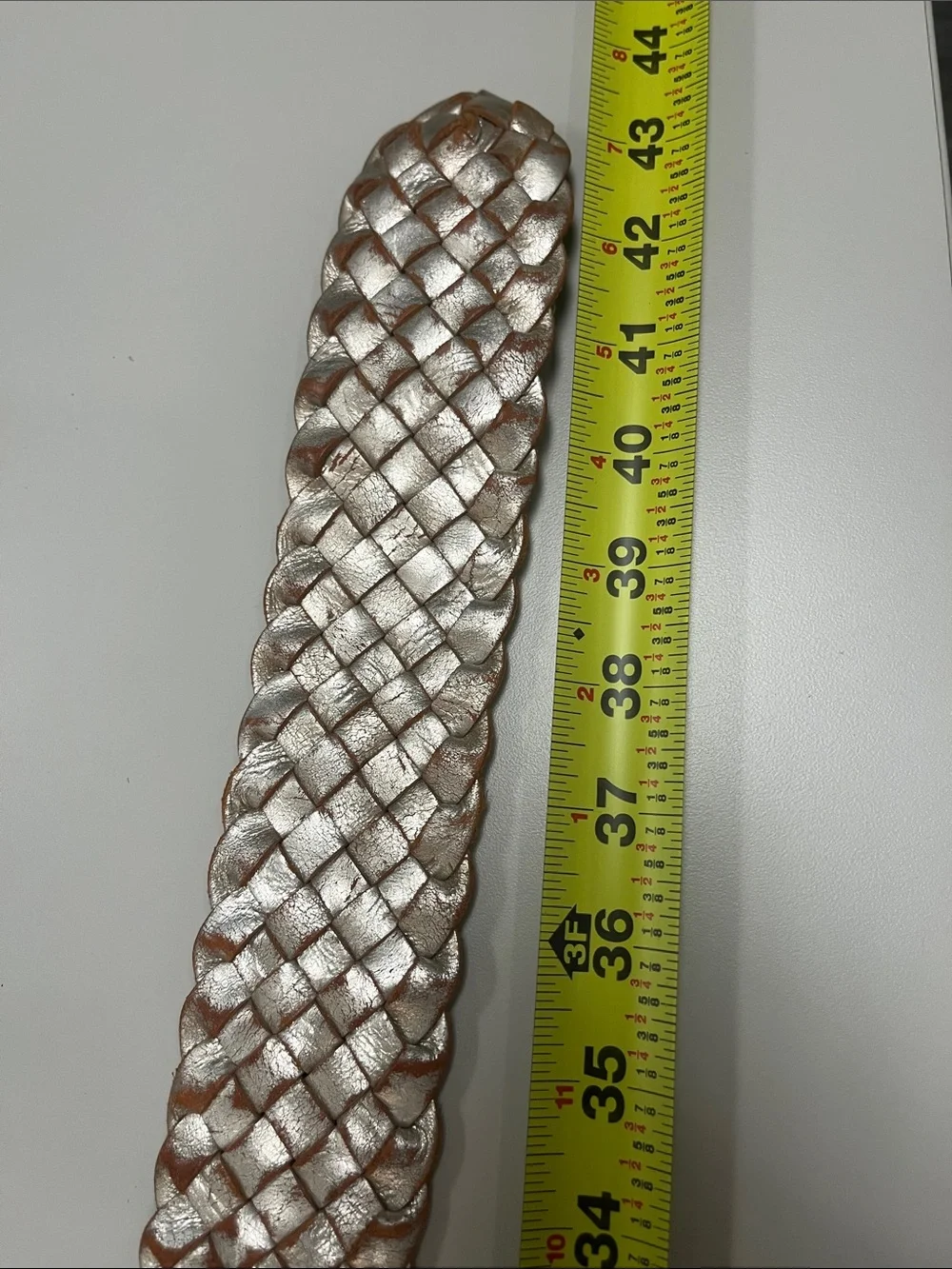 Fossil braided leather